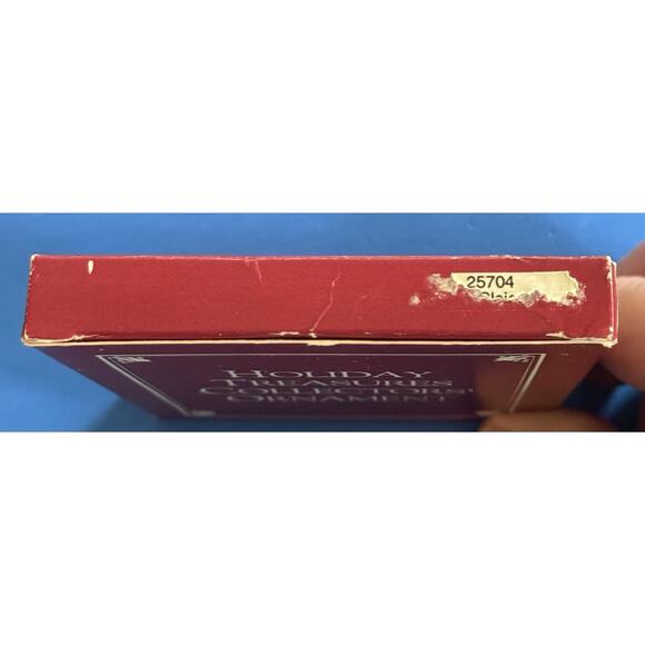 1992 Holiday Treasures Collectors Ornament Acrylic Santa Mrs. Claus Rudolph - Picture 8 of 11